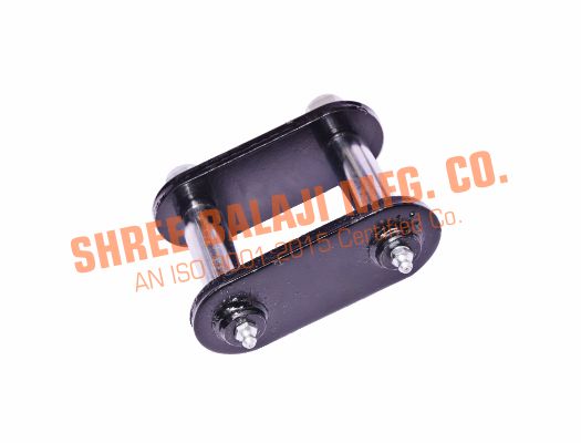 Shackle Assembly Utility Pickup W/Out Bush Head Hole Black